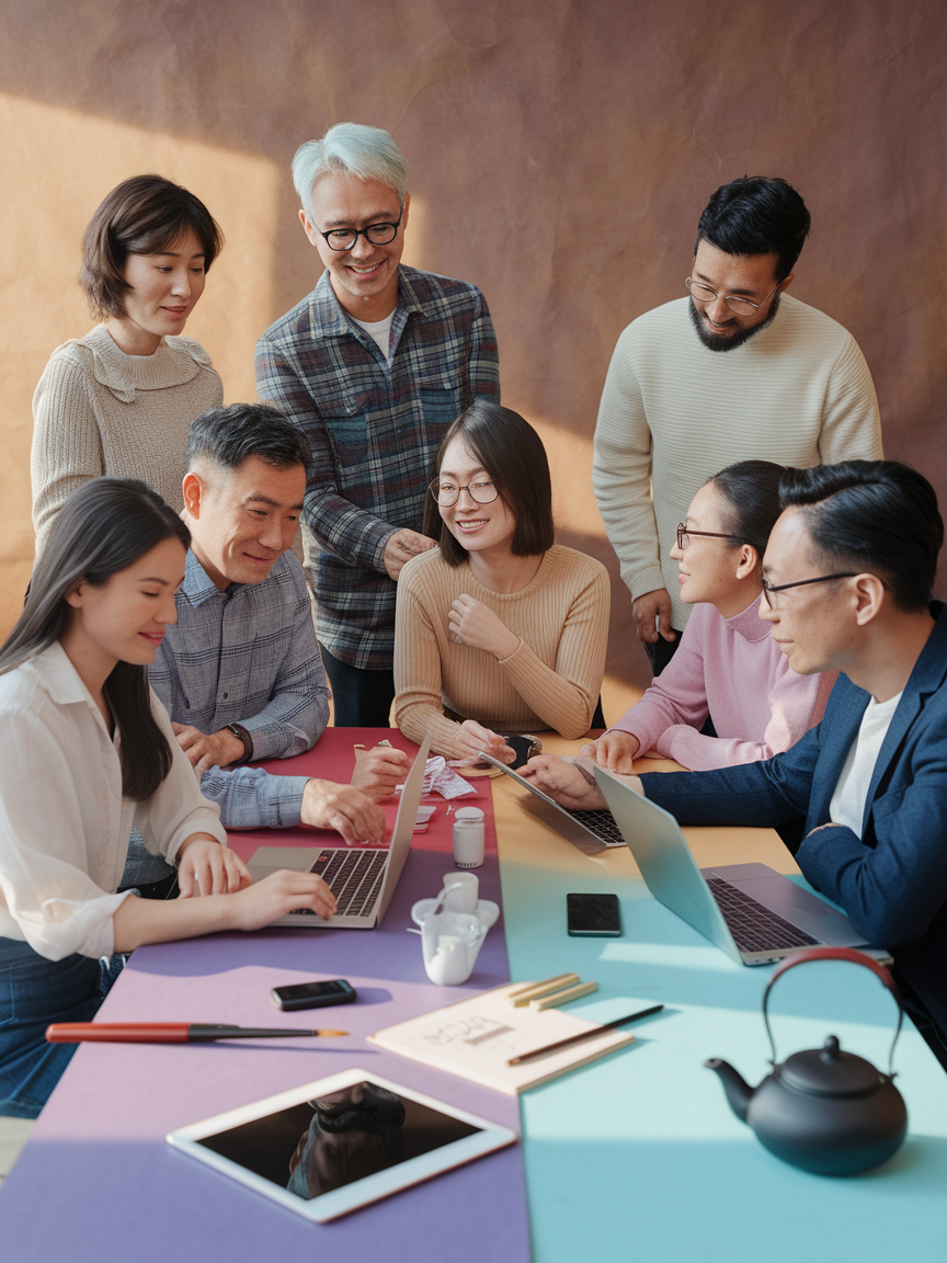 團隊合作圖片